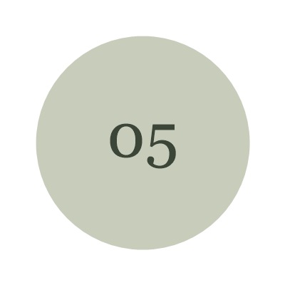 Number 5 badge for Staff Celebrations